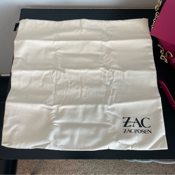 NWT Zac Posen Belay Mini Saddle Crossbody Bag in Orchid - Picture 14 of 14